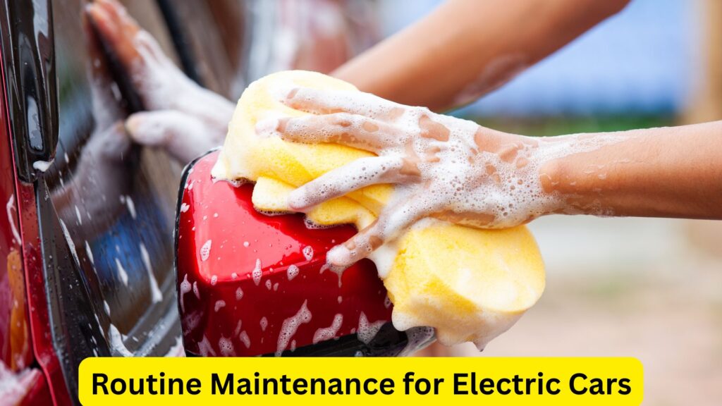 How are Electric Cars Cleaned