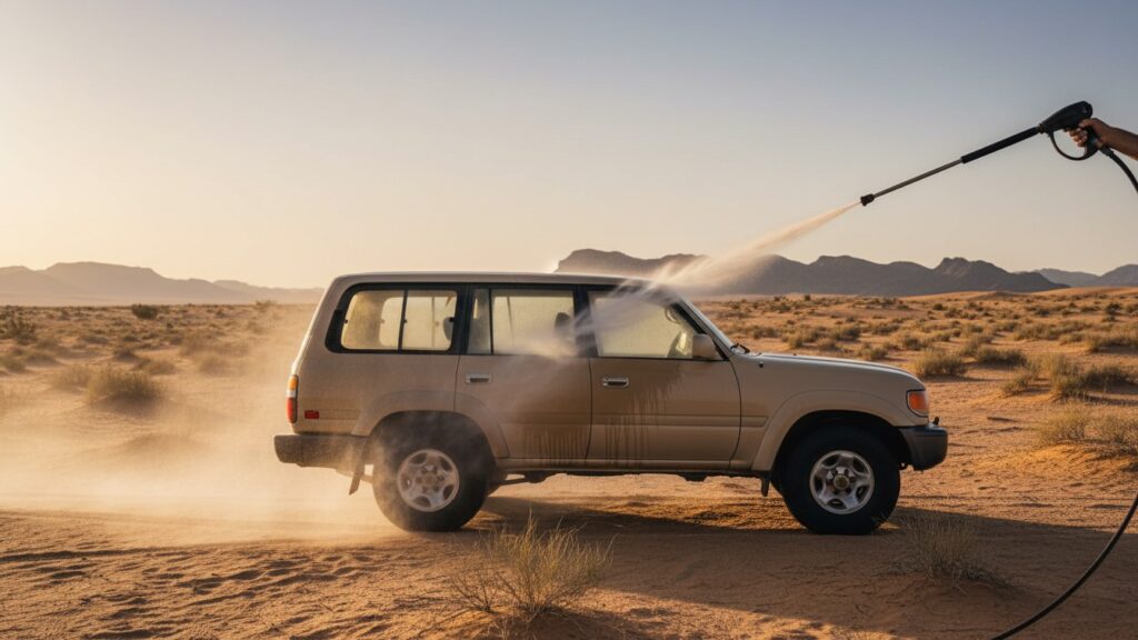 خدمة غسيل السيارات بالمنزل