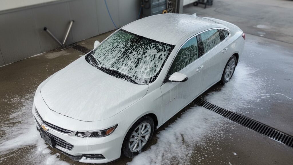 خدمة غسيل السيارات بالمنزل