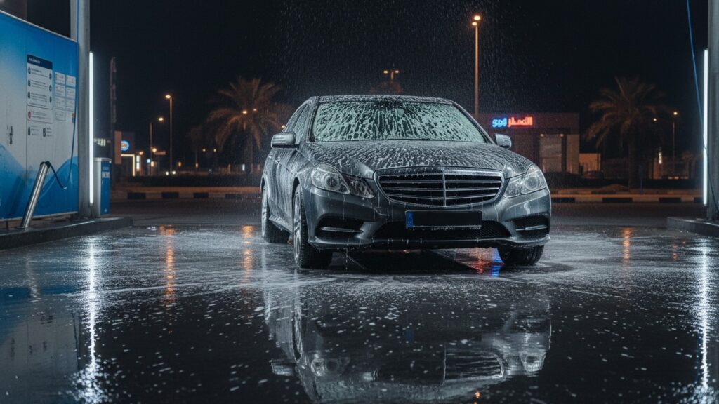 مغسلة سيارات