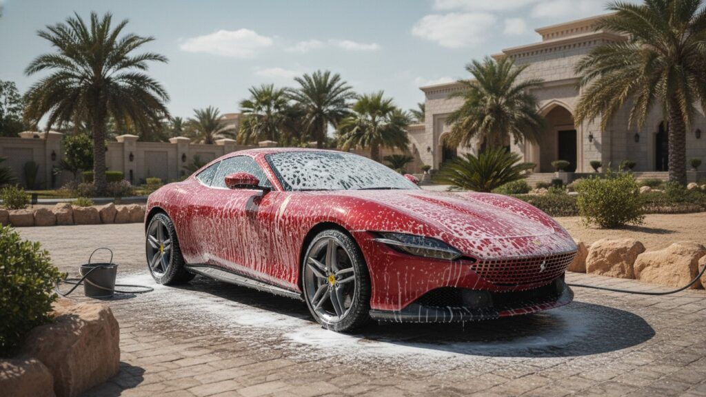 مغسلة سيارات بطحاء قريش